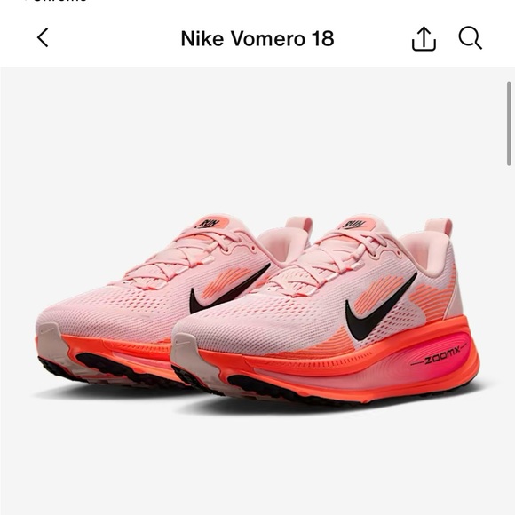 Nike Women's Vomero 18 - Picture 1 of 2
